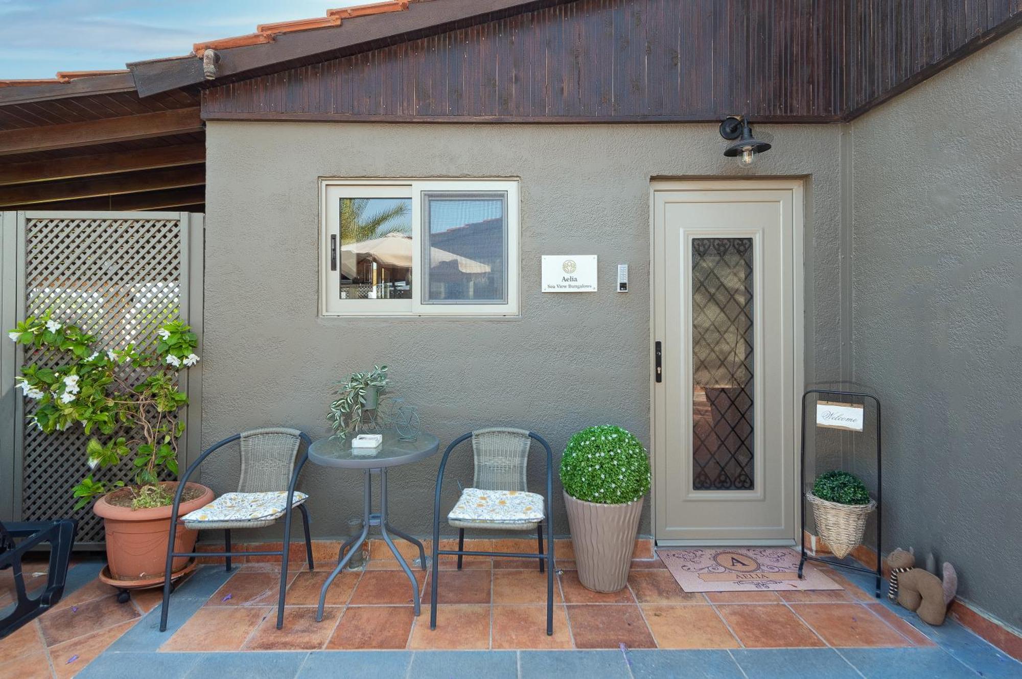 Aelia Sea View Bungalow 根纳迪 外观 照片
